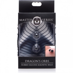 DRAGONS ORBS NUBBED SILICONA MAGNETICA - NEGRA