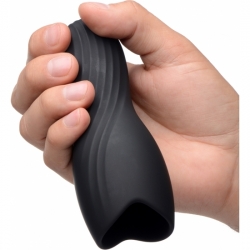 PENE DE SILICONA HEAD PLEASER - NEGRO