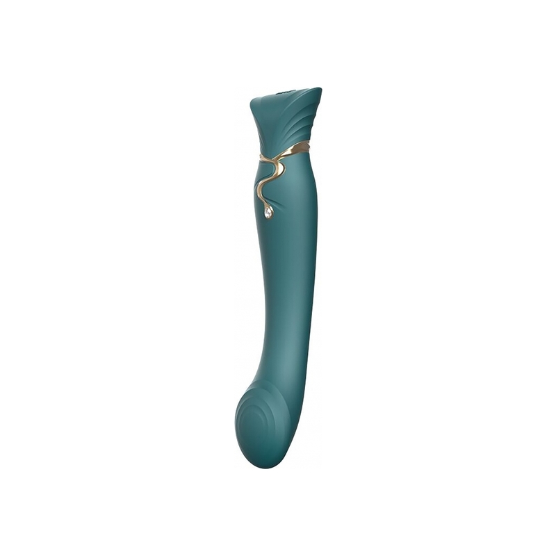 QUEEN JEWEL VIBRADOR VERDE