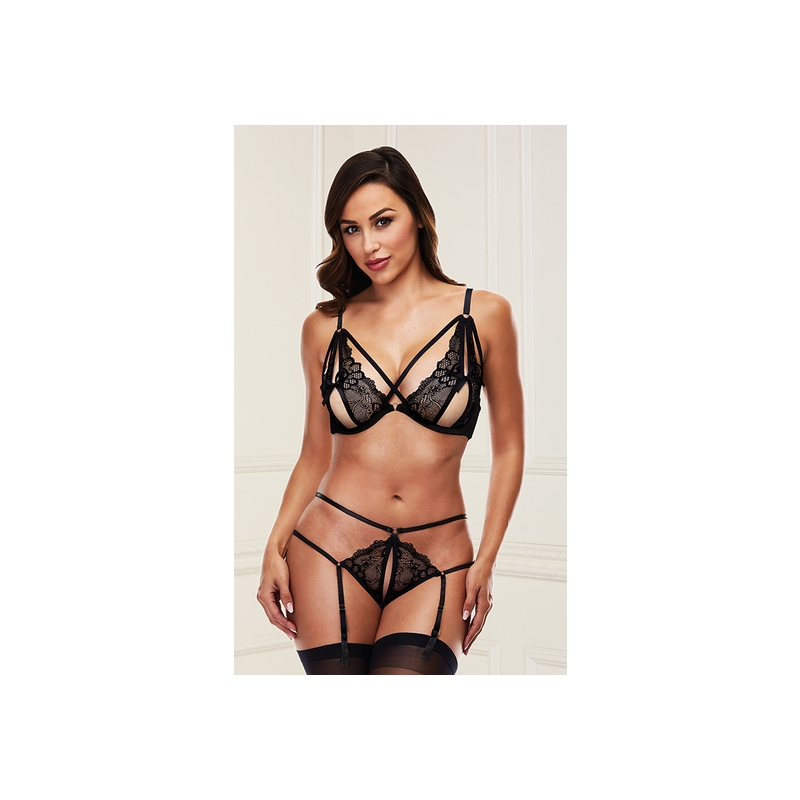 STRAPPY GARTER SET- CONJUNTO TIRAS