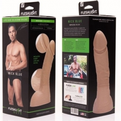 FLESHLIGHT GUYS MICK BLUE PENE REALÍSTICO SILICONA