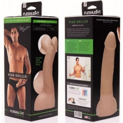 FLESHLIGHT GUYS RYAN DRILLER PENE REALÍSTICO SILICONA