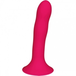 HITSENS 4 - DILDO SILICONA DOBLE DENSIDAD ROSA