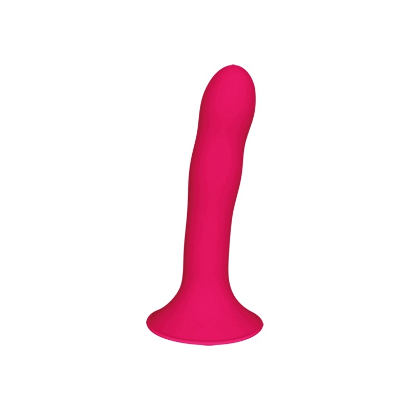 HITSENS 4 - DILDO SILICONA DOBLE DENSIDAD ROSA