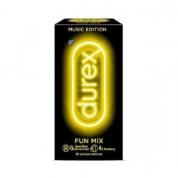 DUREX MUSIC EDITION FUN MIX 10UDS