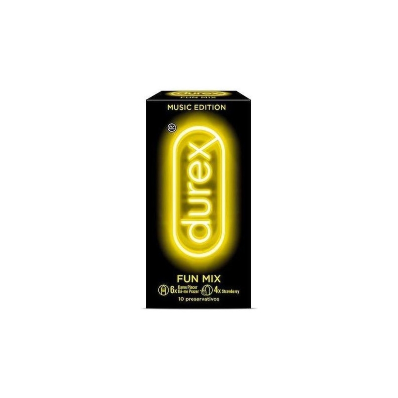 DUREX MUSIC EDITION FUN MIX 10UDS