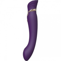 ZALO VIBRADOR REINA CLEOPATRA CON CALOR - MORADO