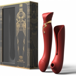 ZALO KIT VIBRADOR REINA CLEOPATRA CON CALOR - ROJO