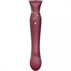 ZALO KIT VIBRADOR REINA CLEOPATRA CON CALOR - ROJO