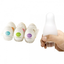TENGA HUEVO MASTURBADOR PACK 6 MODELOS