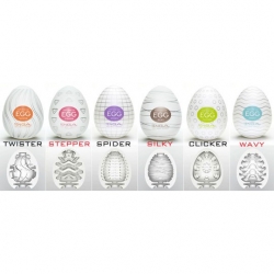 TENGA HUEVO MASTURBADOR PACK 6 MODELOS