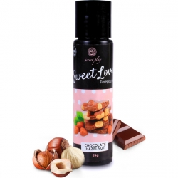 SWEET LOVE - GEL LUBRICANTE CHOCOLATE CON AVELLANAS - 60ML