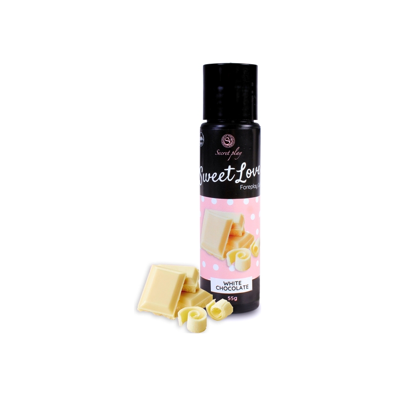 SWEET LOVE - GEL LUBRICANTE CHOCOLATE BLANCO - 60ML