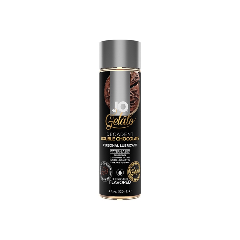 SYSTEM JO - GELATO DECADENT DOBLE CHOCOLATE LUBRICANTE BASE DE AGUA 120ML