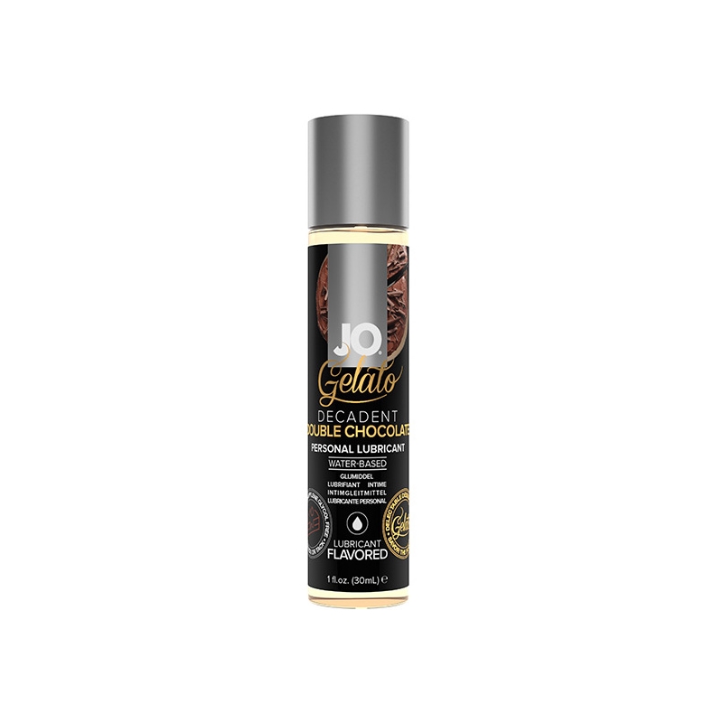 SYSTEM JO - GELATO DECADENT DOBLE CHOCOLATE LUBRICANTE BASE DE AGUA 30ML