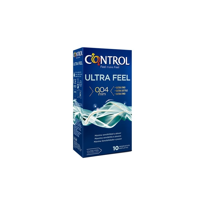 CONTROL PRESERVATIVOS FINISSIMO ULTRAFEEL 10 UDS