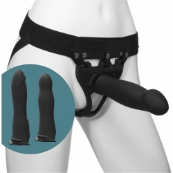 BODY EXTENSIONS BE READY - JUEGO ARNÉS Y ACCESORIO, NEGRO