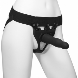 BODY EXTENSIONS BE DARING - JUEGO ARNÉS Y ACCESORIO, NEGRO