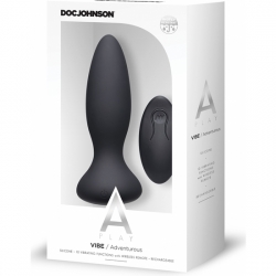 VIBE AVENTUROUS - PLUG CON VIBRADOR ANAL, NEGRO