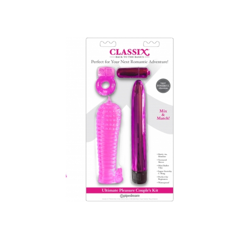 CLASSIX - KIT BALA TEXTURIZADA, ROSA