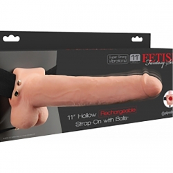 FETISH FANTASY 11- PENE REALISTICO CON ARNES, 27,9CM