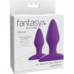 FANTASY FOR HER - KIT PLUG ANALES, MORADO