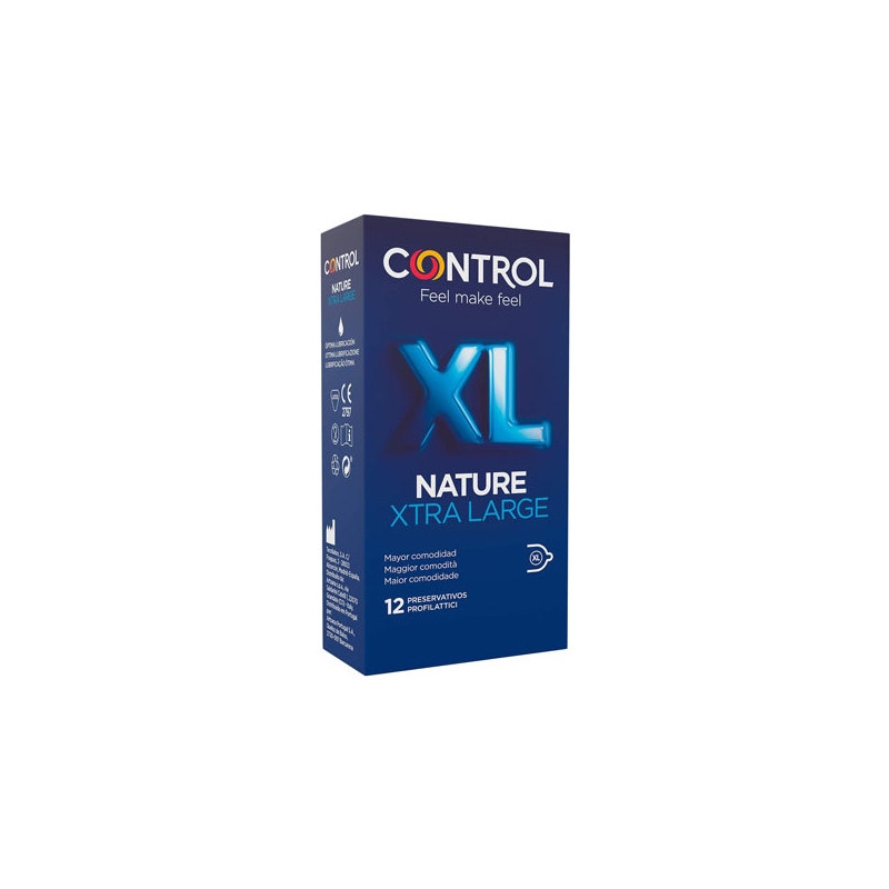 CONTROL PRESERVATIVOS NATURE XL 12UDS