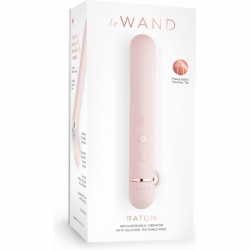 LE WAND BATON - MINI VIBRADOR SILICONA, ROSA