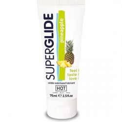 HOT SUPERGLIDE LUBRICANTE COMESTIBLE PIÑA