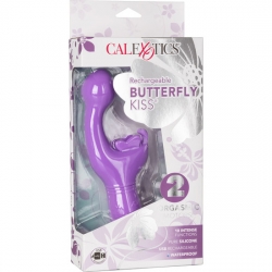 BUTTERFLY KISS ESTIMULADOR RECARGABLE - MORADO