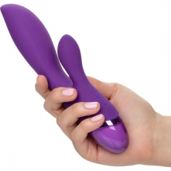 AURA DUAL LOVER VIBRADOR RAMPANTE - MORADO