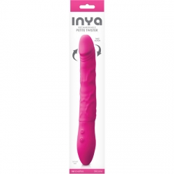 INYA PETITE TWISTER - PENE VIBRADOR SILICONA - ROSA