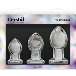 CRYSTAL TRAINER KIT ANAL - TRANSPARENTE