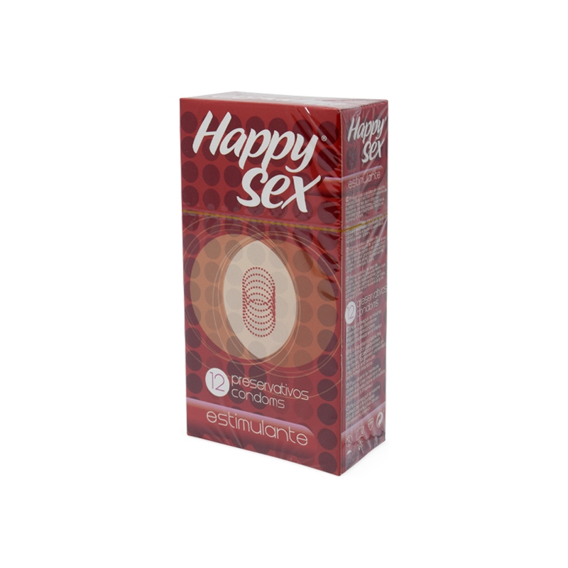 HAPPY SEX PRESERVATIVO ESTIMULANTE 12 UDS