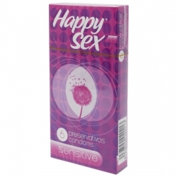 HAPPY SEX PRESERVATIVO SENSITIVE 6 UDS