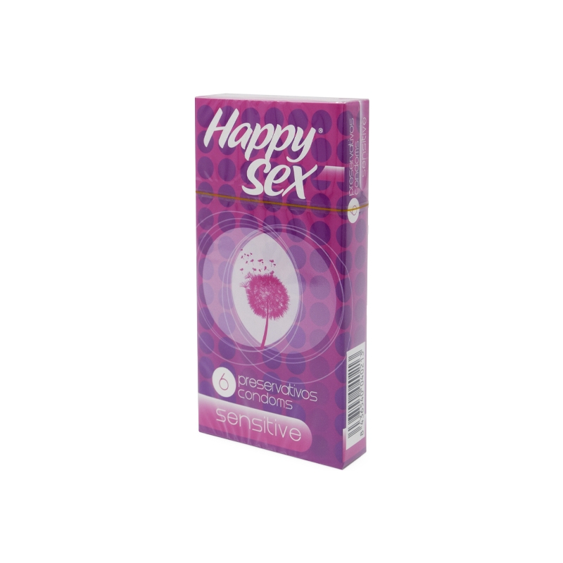 HAPPY SEX PRESERVATIVO SENSITIVE 6 UDS