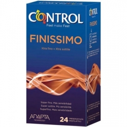 CONTROL PRESERVATIVOS FINISSIMO ORIGINAL 24UDS