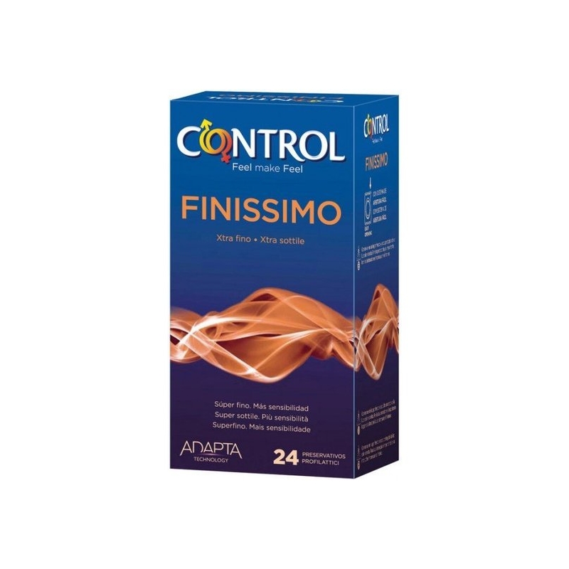 CONTROL PRESERVATIVOS FINISSIMO ORIGINAL 24UDS