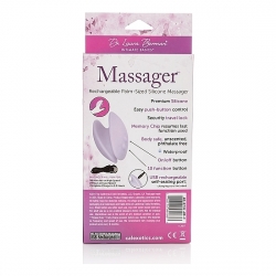 MASSAGER - MASAJEADOR DE SILICONA - MORADO