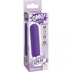 OMG! BULLETS - BALA VIBRANTE RECARGABLE, MORADO