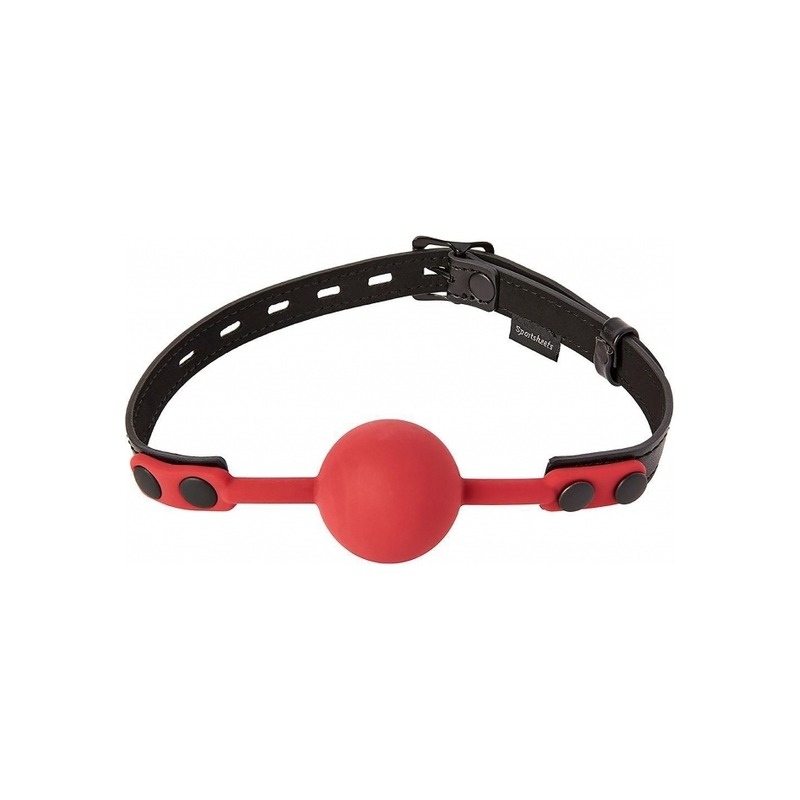 SAFFRON BALL GAG -MORDAZA PELOTA - ROJO