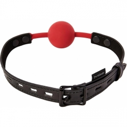 SAFFRON BALL GAG -MORDAZA PELOTA - ROJO