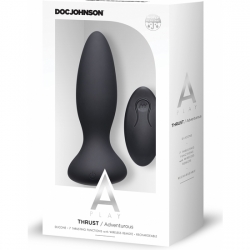 THRUST -AVENTURERO -PLUG ANAL RECARGABLE - NEGRO