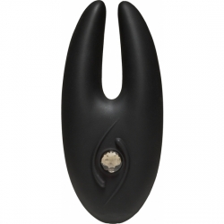 BODY BLING -VIBRADOR PUNTO G CON JOYAS - NEGRO