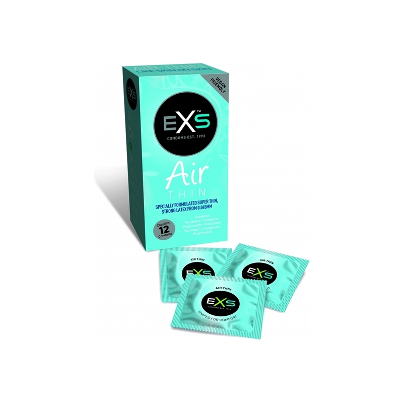 EXS - PRESERVATIVOS LATEX ALTA CALIDAD - 12 PACK