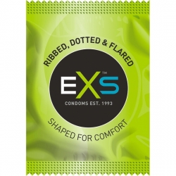 EXS CONDOMS - ACAMPANADOS Y PUNTEADOS - 12 PACK