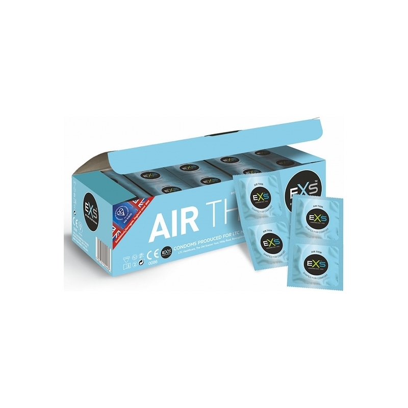 EXS AIR THIN - SIN OLOR - 144 PACK