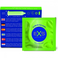 EXS GLOW - FLUORESCENTE - 3 PACK