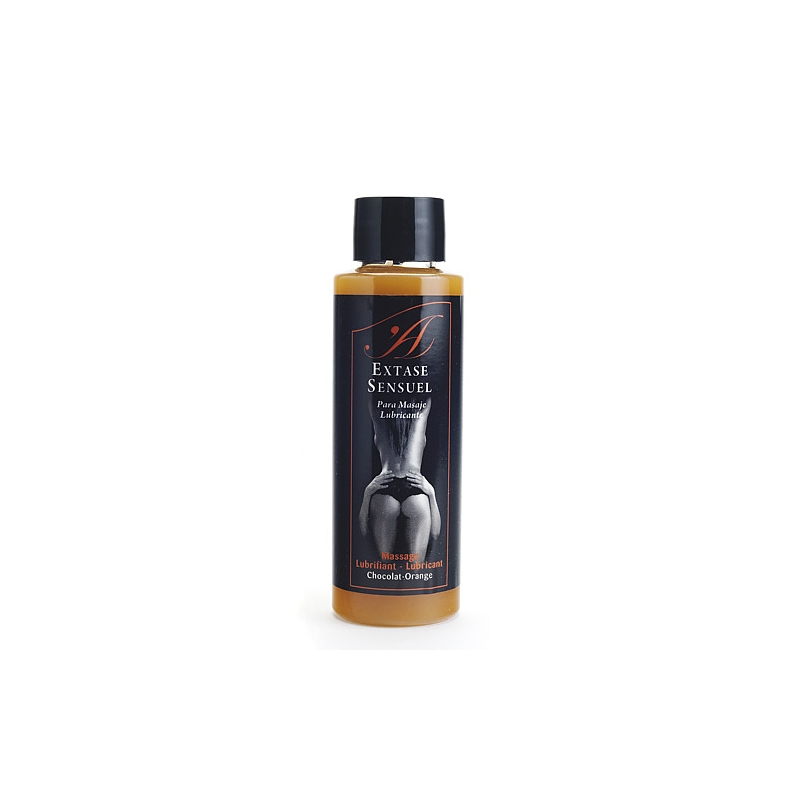 EXTASE SENSUEL LUBRICANTE CHOCOLATE Y NARANJA