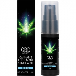 CBD SPRAY ESTIMULANTE CON FEROMONAS Y CANNABIS PARA ÉL - 15ML